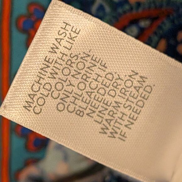 J.Jill Pants Casual Summer Tropical Floral Paisley Bold Vacation - Size XLT - Picture 9 of 9